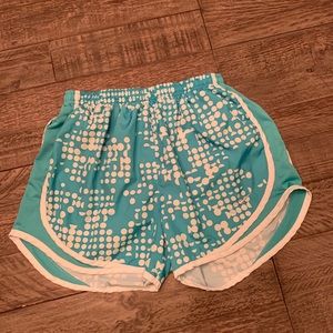 nike dri-fit polka dot shorts